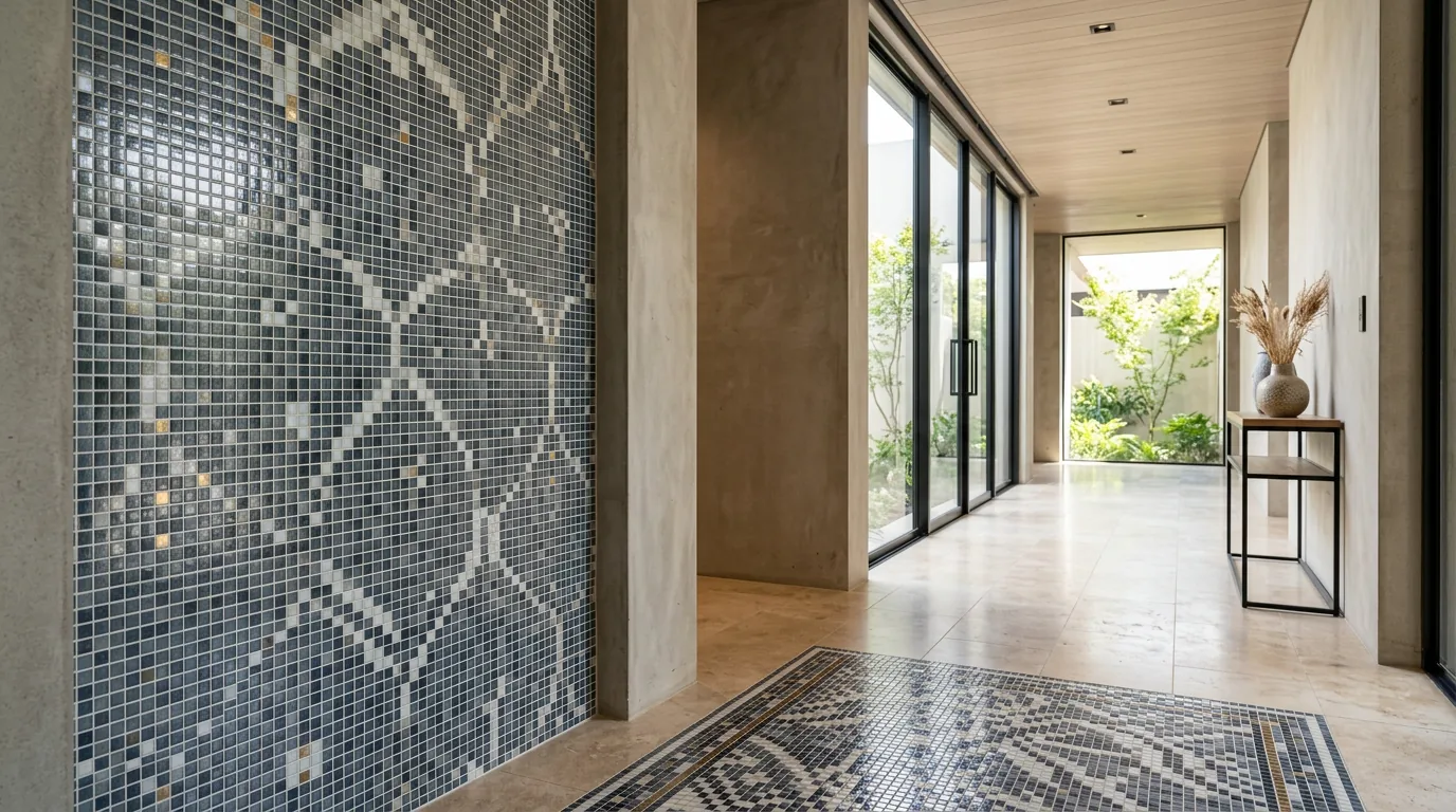 Mosaiksteinfliesen