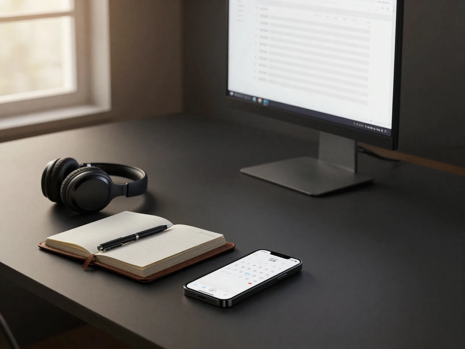 Modern CUBE backoffice handles phone calls and scheduling
