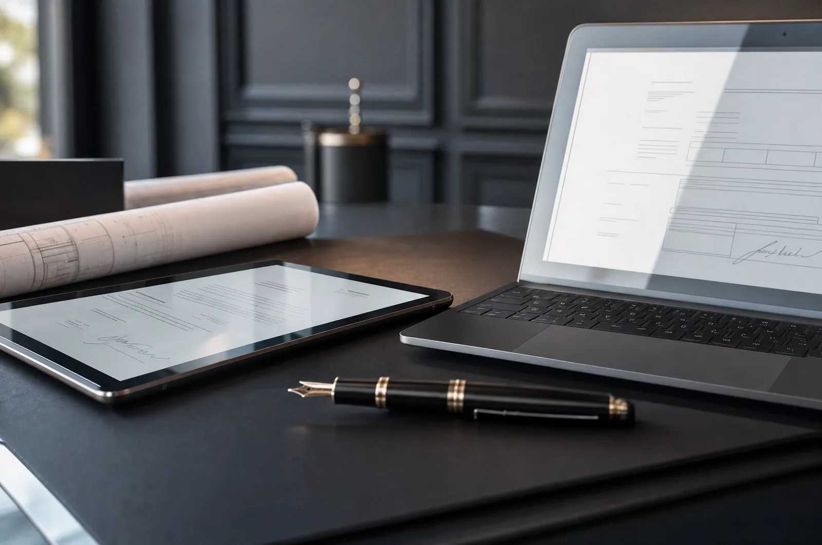 Digital templates for quotes, contracts and invoices