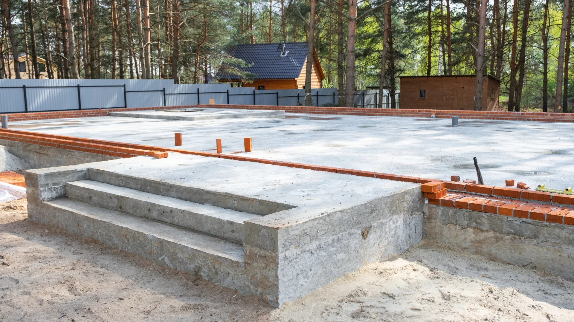 Fundament und Bodenplatte